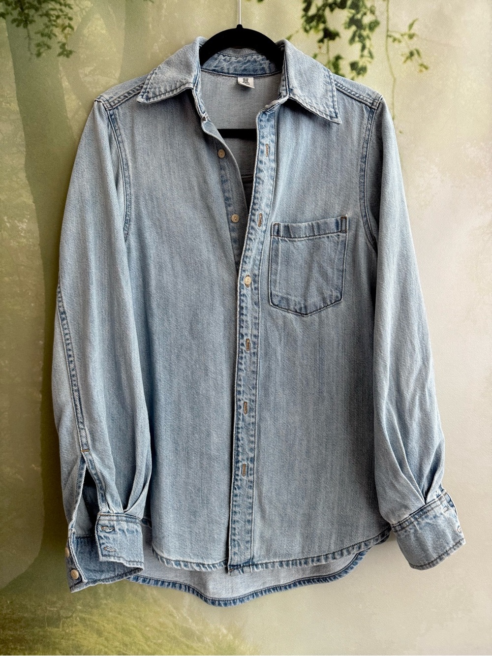 Oversized Denim Shirt